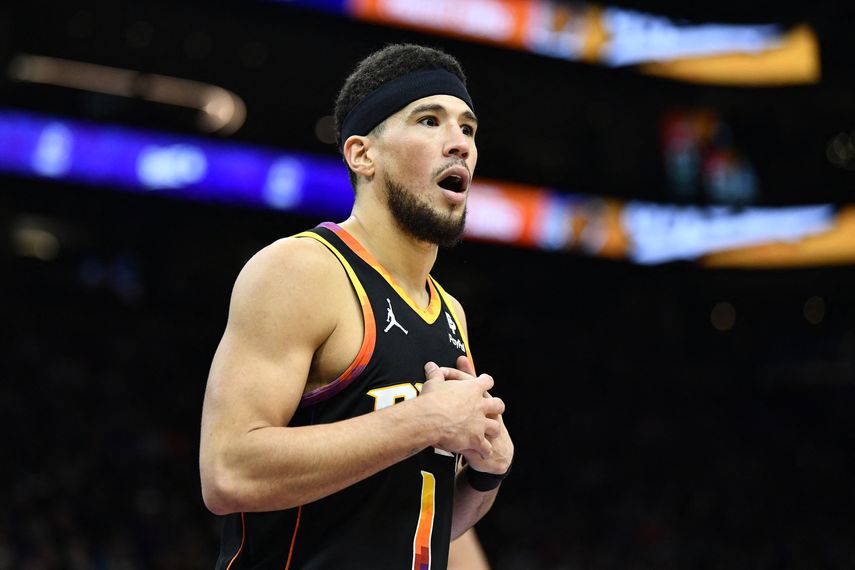 NBA: Devin Booker lidera triunfo de los Suns con 52 puntos