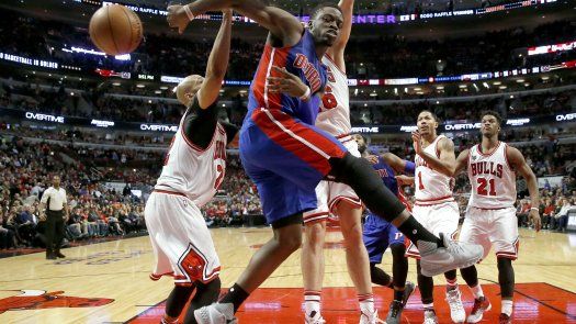 En cuádruple prórroga, Pistons superan a Bulls