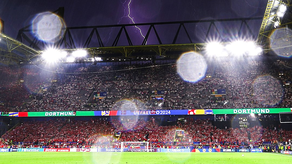 Eurocopa 2024: El Alemania-Dinamarca fue suspendido temporalmente por tormenta