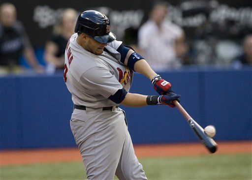MLB: Cardenales 9, Azulejos 4; San Luis pega 4 jonrones