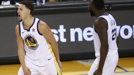 Thompson anota 35 y Warriors obligan a 7mo partido