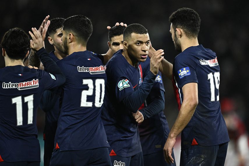 El PSG clasifica a cuartos de final de la Copa de Francia