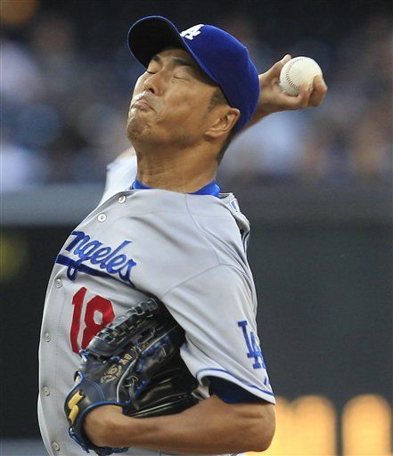 MLB: Dodgers 1, Padres 0; Kuroda blanquea en siete entradas