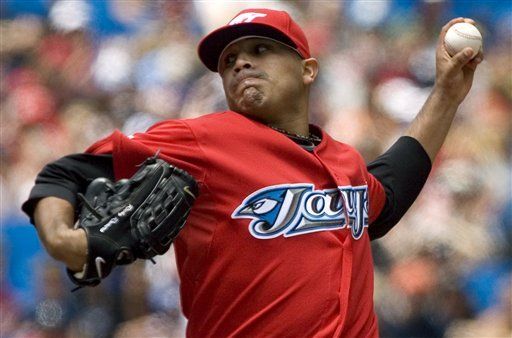 MLB: Azulejos 5, Rays 0; Romero lanza 8 innings en blanco