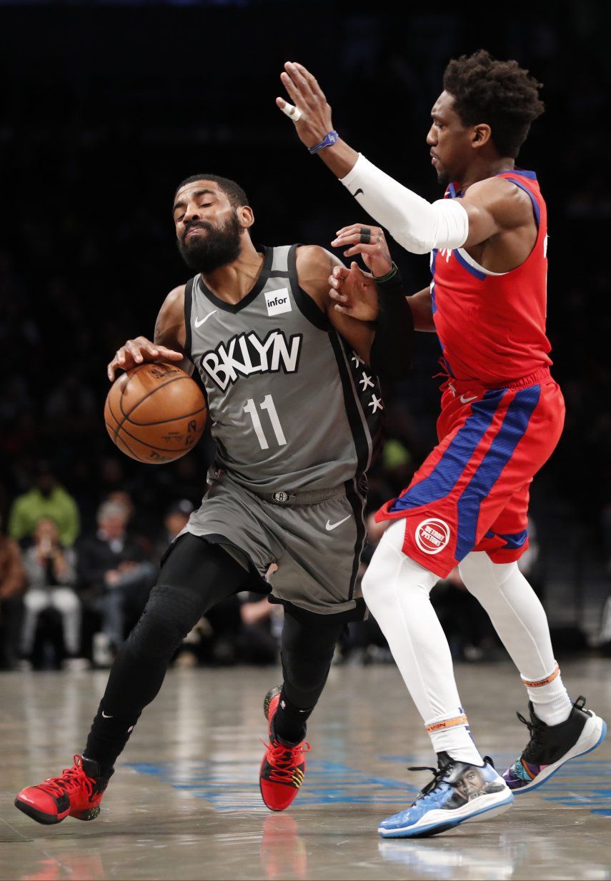 Dinwiddie e Irving lideran a Nets en triunfo ante Pistons