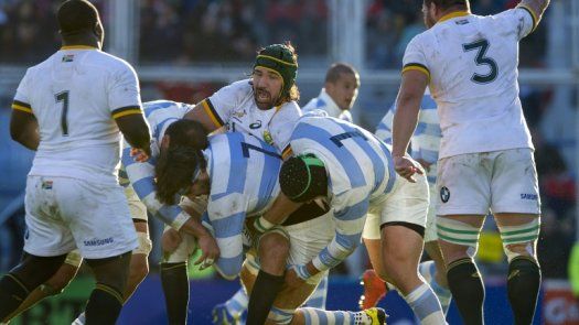 Sudáfrica se desquitó y venció a Pumas argentinos 26-12 en amistoso
