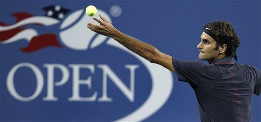 Federer vence al colombiano Giraldo en Abierto de EEUU