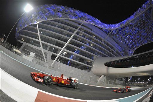 F1: Vettel lleva su espectáculo a Abu Dhabi
