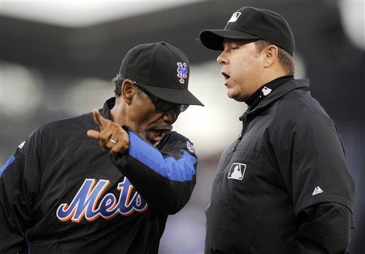 Manager de los Mets, suspendido tras expulsión