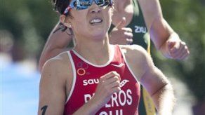 Chilena Riveros Dí­az gana tí­tulo sprint de triatlón en Lausana