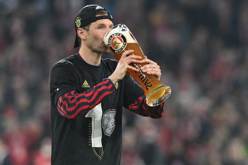 Thomas Müller alargó su contrato con Bayern hasta 2024