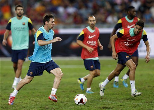 Messi no juega en Malasia por sobrecarga