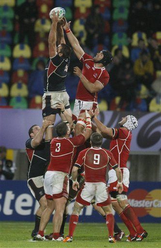 EEUU vence por 13-6 a Rusia en Mundial de rugby