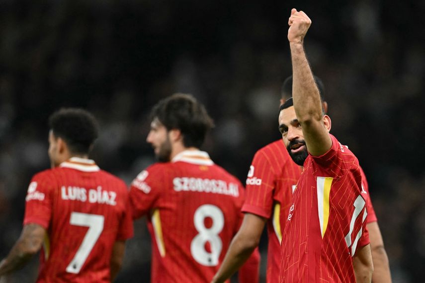 &nbsp;Liverpool golea al Tottenham y aumenta su ventaja en la cima