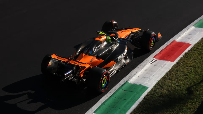 Gran Premio de Italia: Lando Norris dominó segunda sesión de ensayos libres