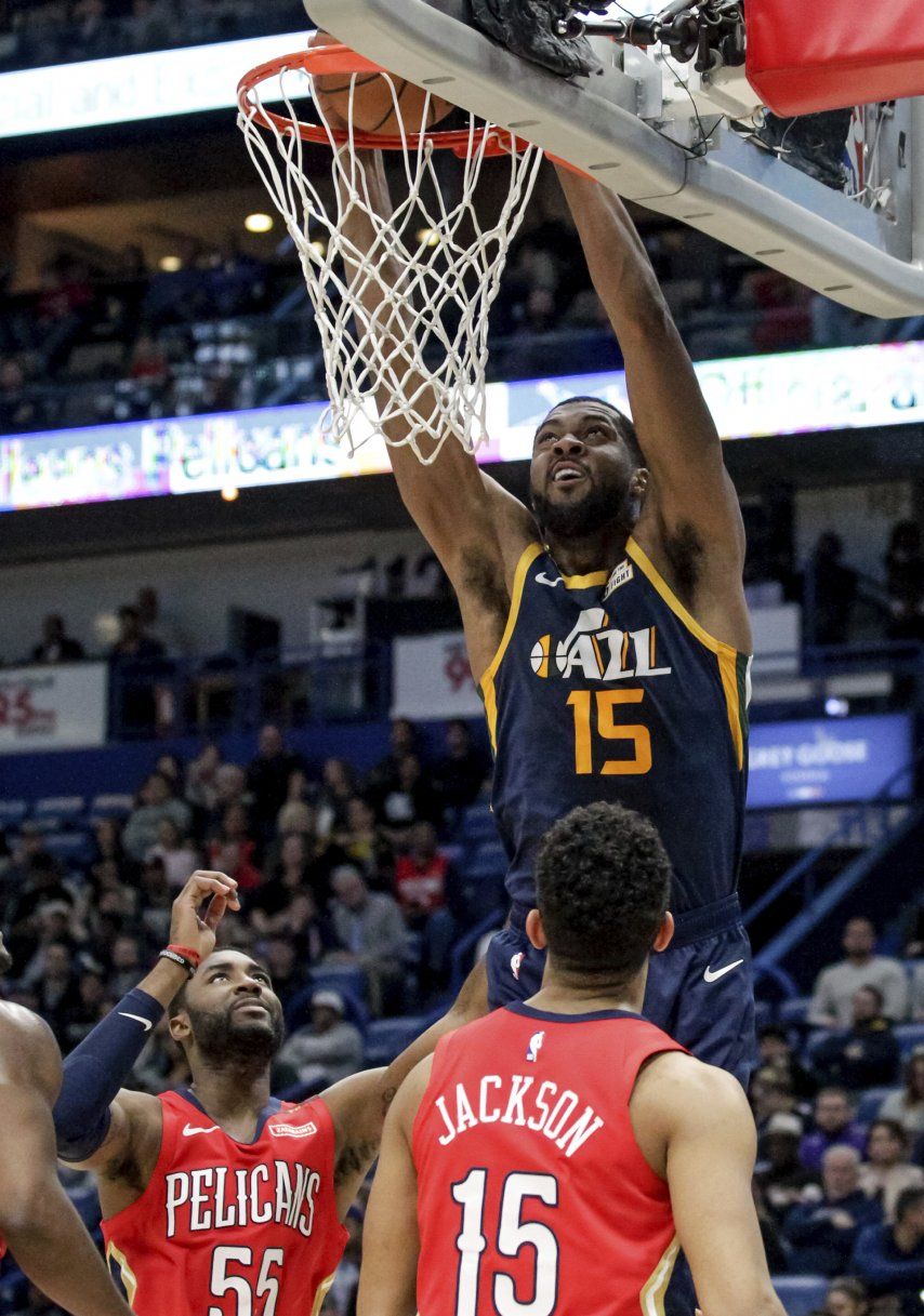 Favors y Gobert impulsan al Jazz sobre Pelicans