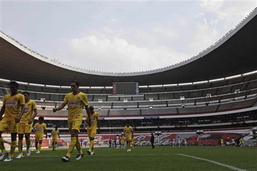 Todo el fútbol y béisbol mexicano sin público por gripe porcina