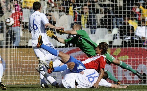 Mundial: Paraguay supera 1-0 a Eslovaquia