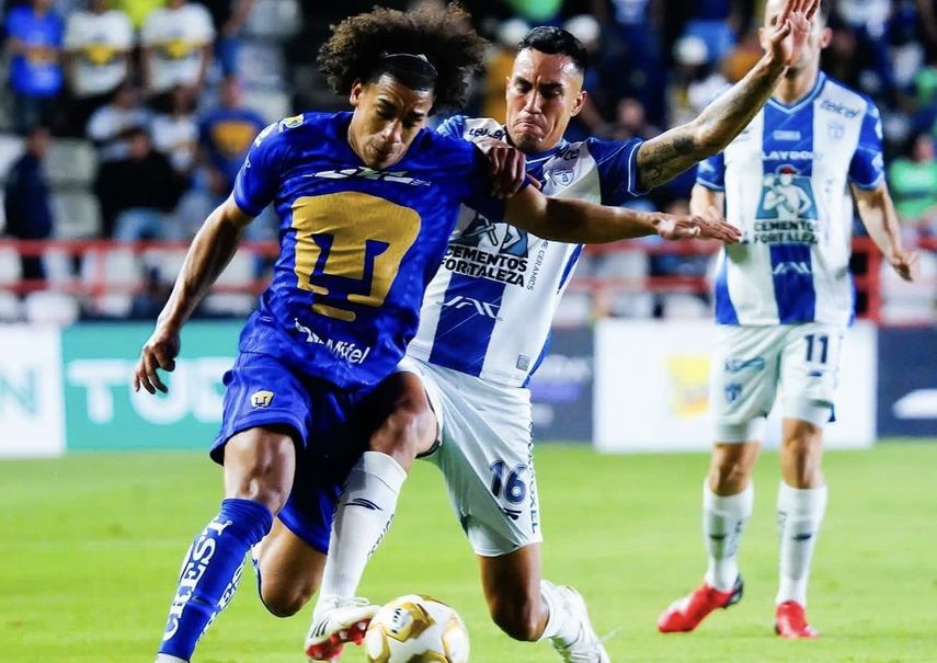 Pachuca derrotó a Pumas de Adalberto Carrasquilla en la Semifinal de Ida del Clausura de la Liga MX