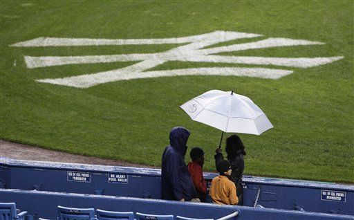 MLB: Suspendido por lluvia, el juego Yanquis-Mets