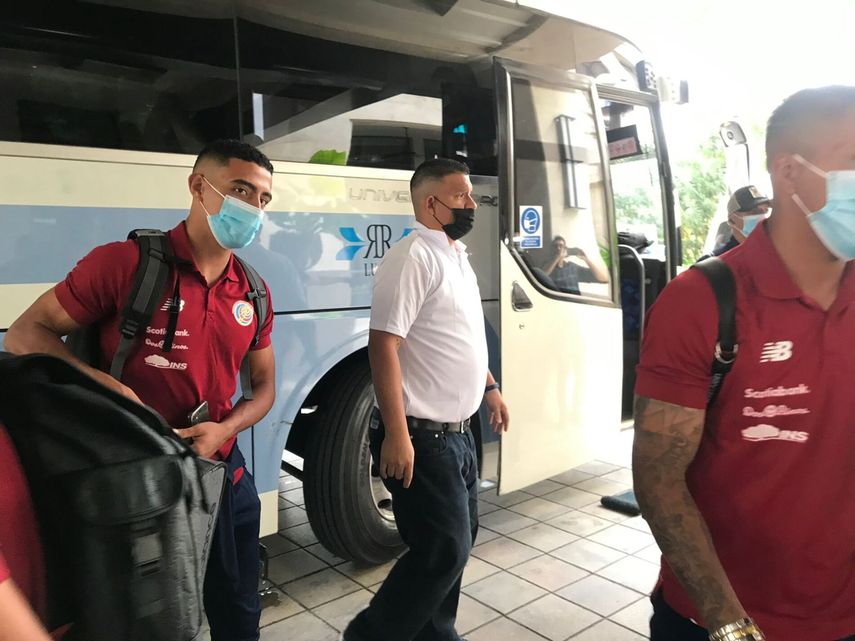 Selección de Costa Rica llega a suelo panameño