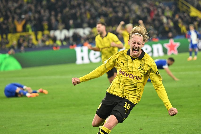 Champions League: El Dortmund elimina al Atleti y se instala en semifinales
