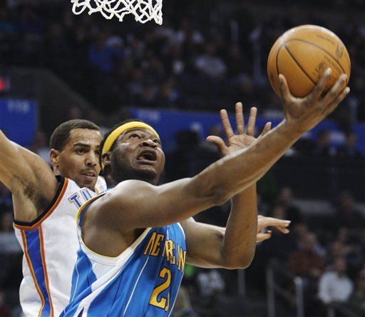 NBA: Hornets 97, Thunder 92; Nueva Orleáns gana en antigua sede
