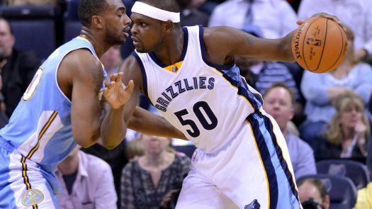Con doble doble de Randolph, Grizzlies vencen a Nuggets