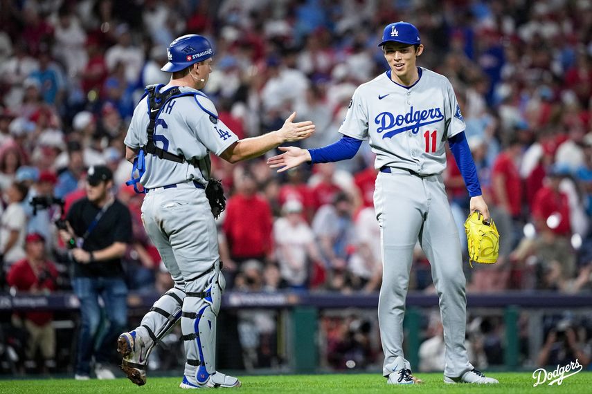 MLB: Dodgers ganan Juego 2 a los Phillies con un brillante Blake Snell