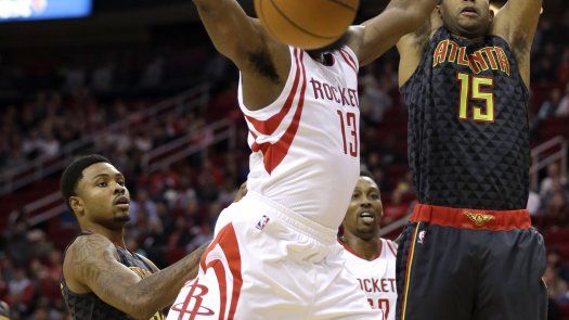 Horford deslumbra y Hawks se imponen a Rockets