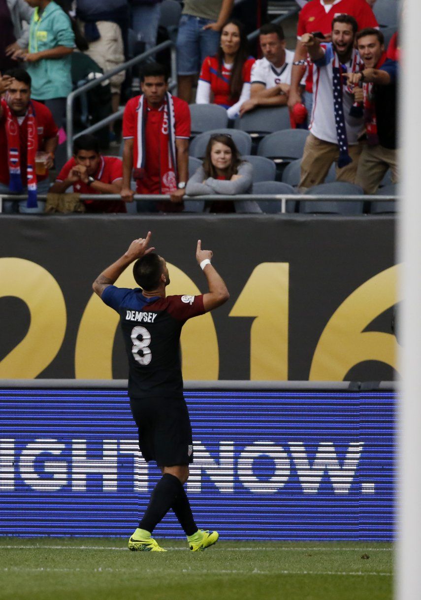 EEUU humilla a Costa Rica y revive en la Centenario