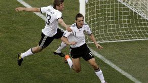 Mundial: Alemania con ventaja 2-1 sobre Inglaterra