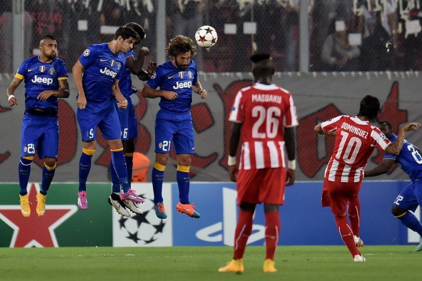Juventus se complica con derrota ante Olympiacos en Grecia