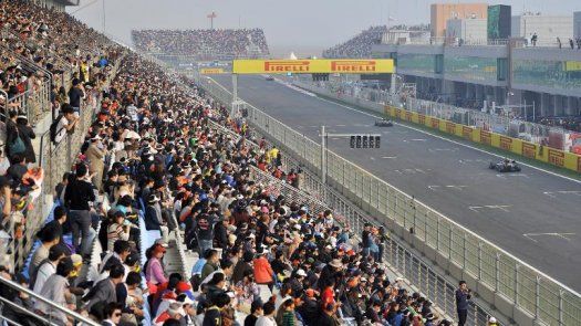 El Gran Premio de Corea del Sur de F1, fuera del calendario de 2015