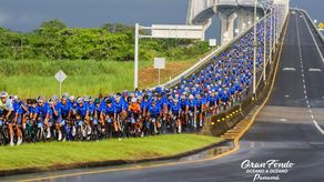 Océano a Océano 2023: Más de 5 mil ciclista recorrieron aguas panameñas