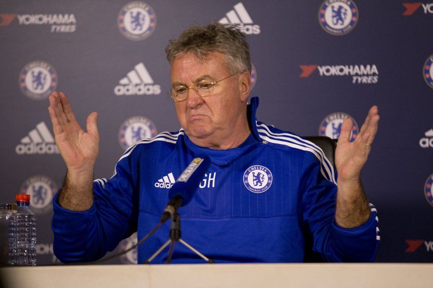Hiddink: No es fácil arreglar a Chelsea