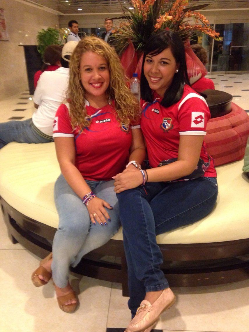 Llegada de la selección de Panamá a Kingston