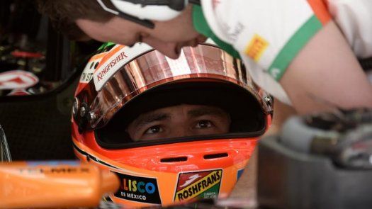Sergio Pérez, quinto en parrilla de Bahréin, buscará podio en Bahréin