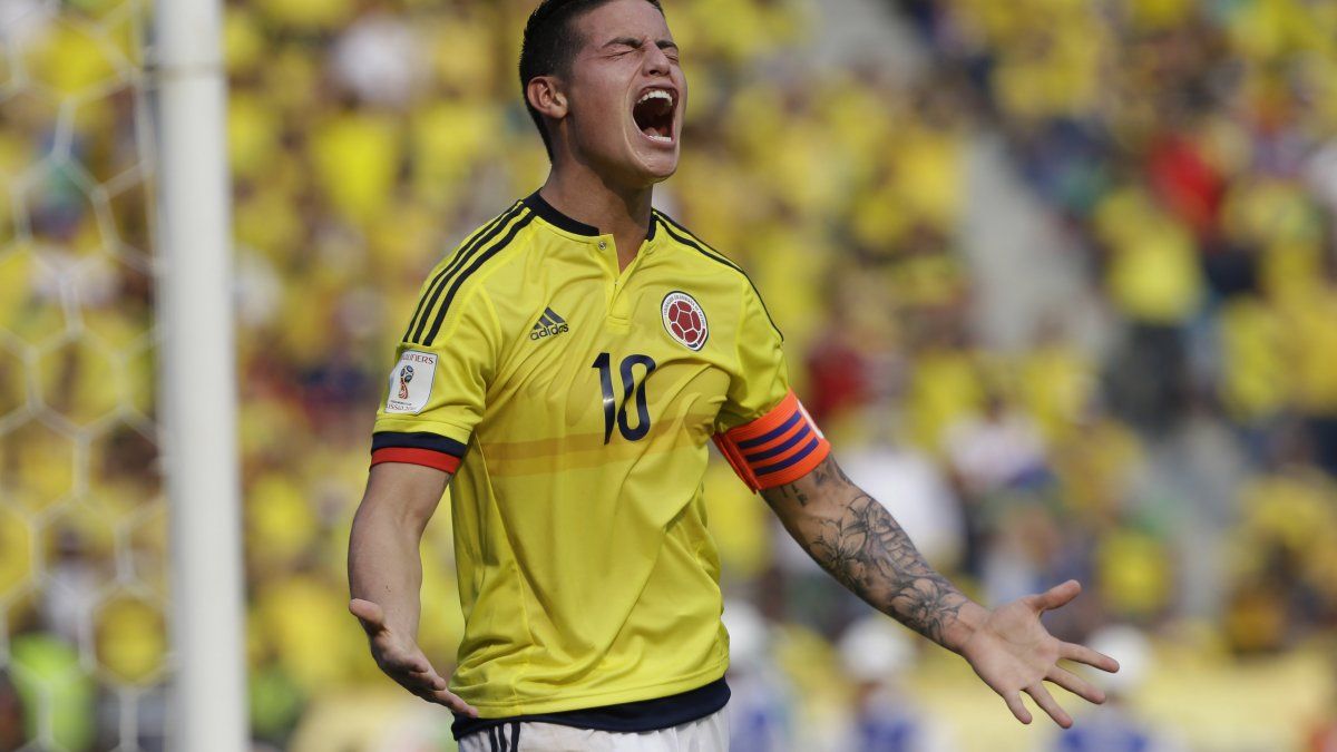 ¿Cómo llega James? Esa es la interrogante de Colombia