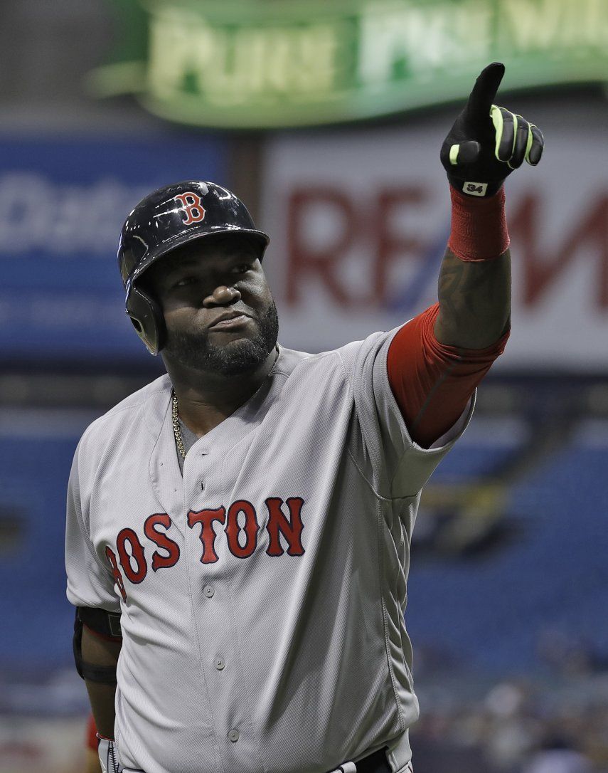 Ortiz pega 30mo jonrón pero Rays ganan a Medias Rojas en 11