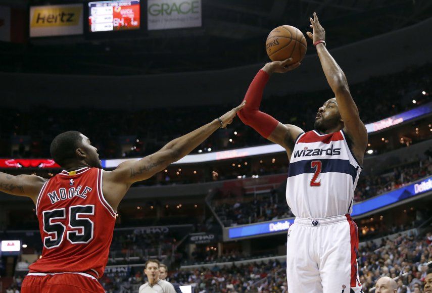 Wall logra triple doble y Wizards doblegan a Bulls