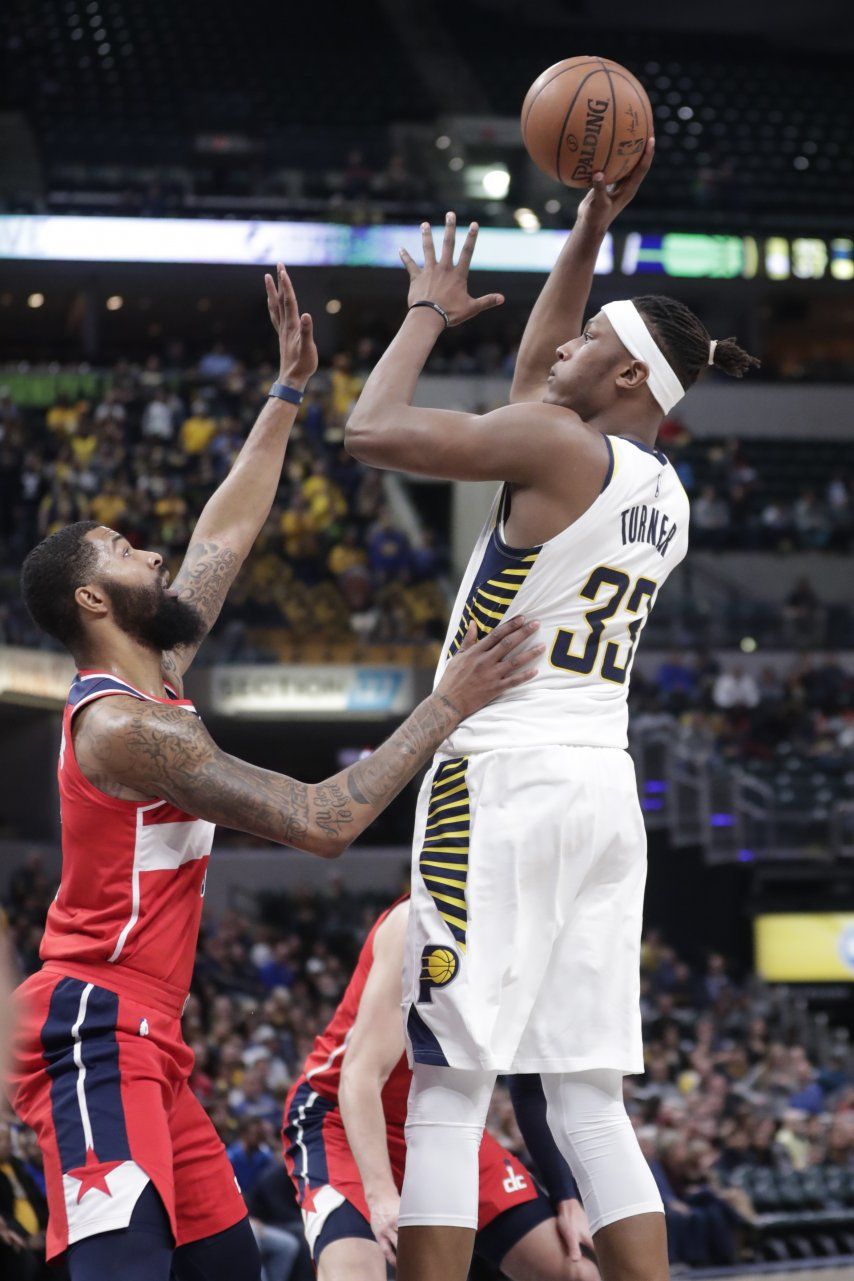 Turner ayuda a Pacers a escapar con triunfo sobre Wizards