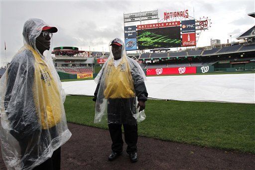 Pospuesto, juego Dodgers-Nacionales, por la lluvia