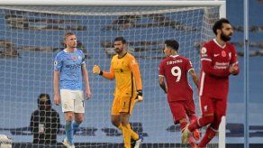 Manchester City se conforma con empate 1-1 ante Liverpool