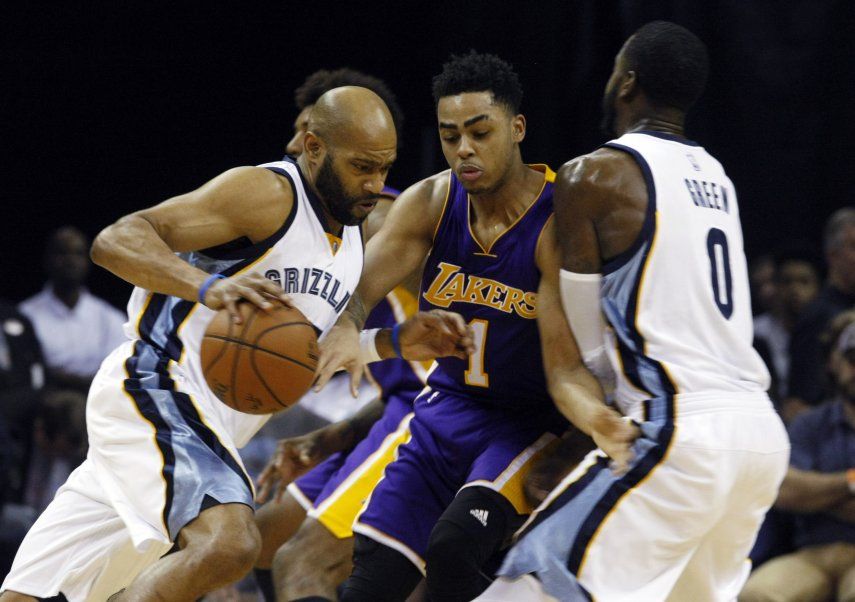 Con tranquilidad, Grizzlies doblegan a Lakers