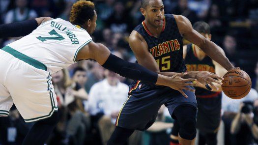 Horford y Hawks ganan 109-101 a Celtics