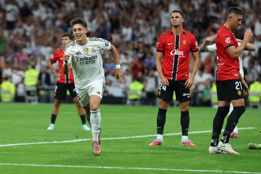 Arda Guler marcó para el Real Madrid