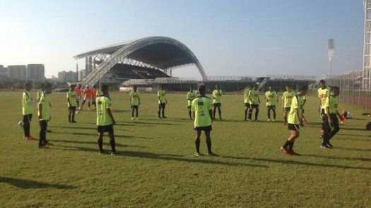 Selección Sub-17 cumplió con su primer día en Venezuela
