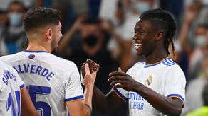 Eduardo Camavinga debuta con gol en el Bernabéu.