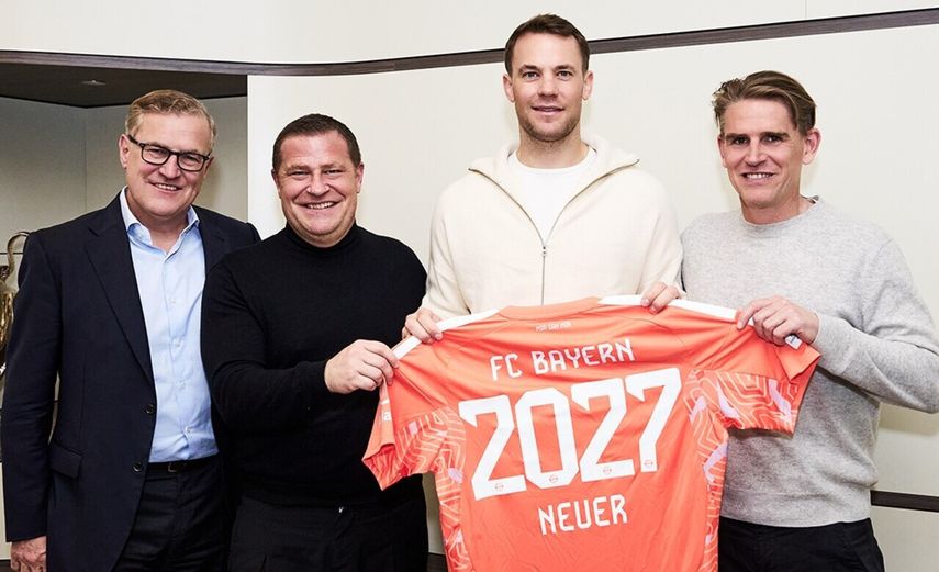 Bayern Múnich extiende contrato de Manuel Neuer hasta el 2027
